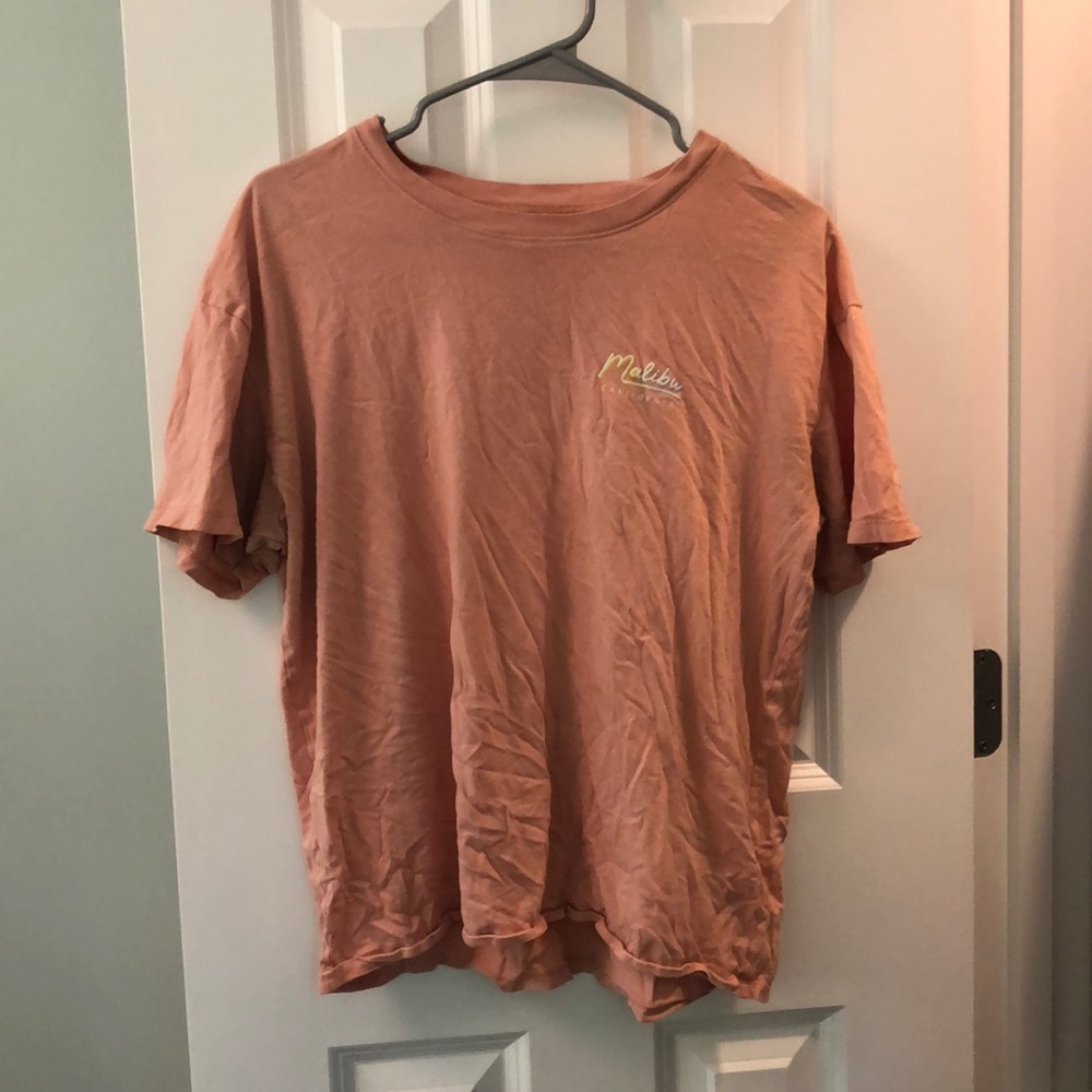 Peach Malibu California Hollister Tee